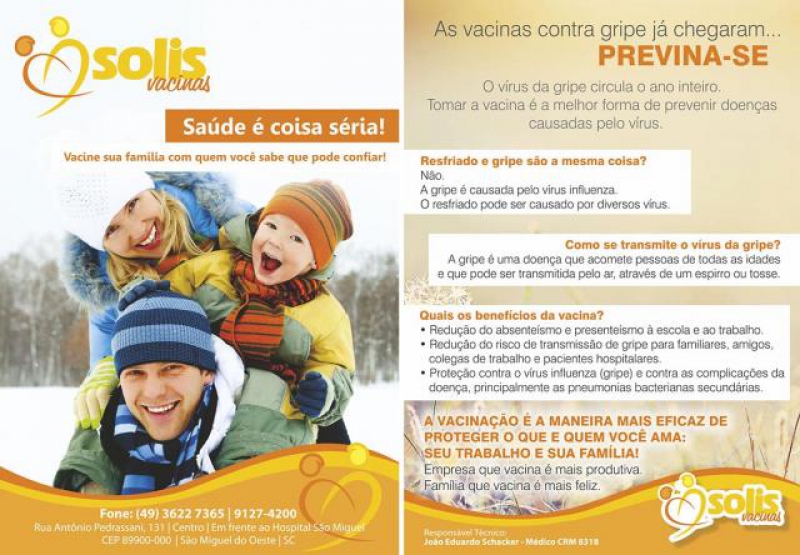 ACISMO firma convênio para baratear custo de vacinas