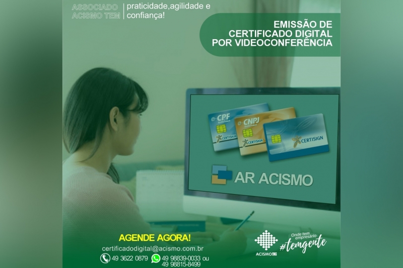 Seu Certificado Digital totalmente on-line