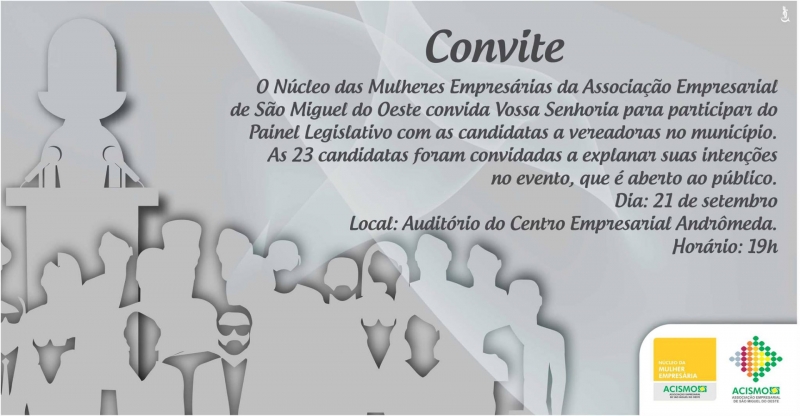 Mulheres Empresárias realizam Painel Legislativo com candidatas