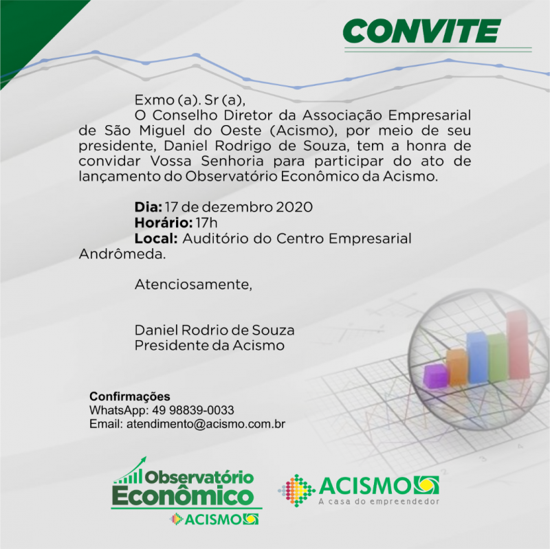 Acismo lança Observatório Econômico
