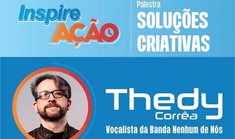 ?Thedy Corrêa estará amanhã no 2º InspireAção
