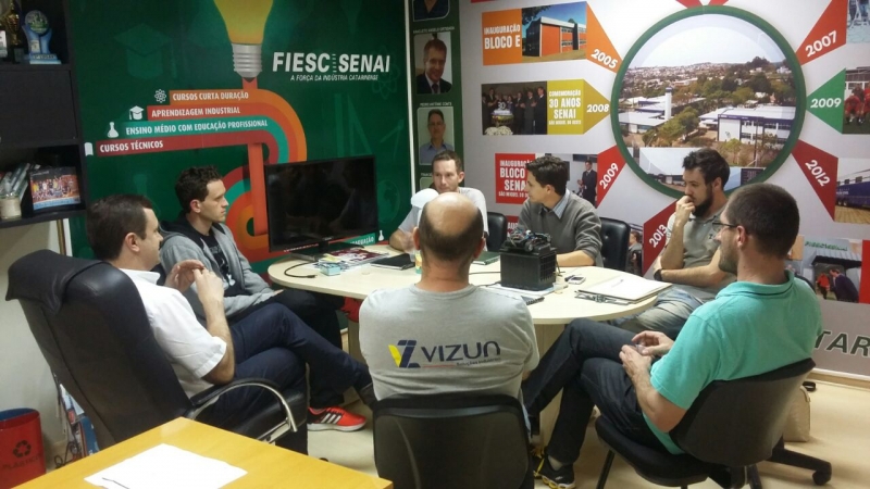 Núcleo Eletrometalmecânico participa de evento no Senai