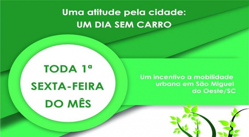 Acismo é parceira no projeto “Um dia sem carro”