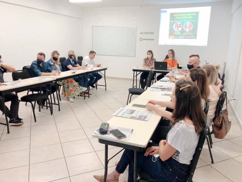 Acismo realiza reunião com coordenadores de Núcleos