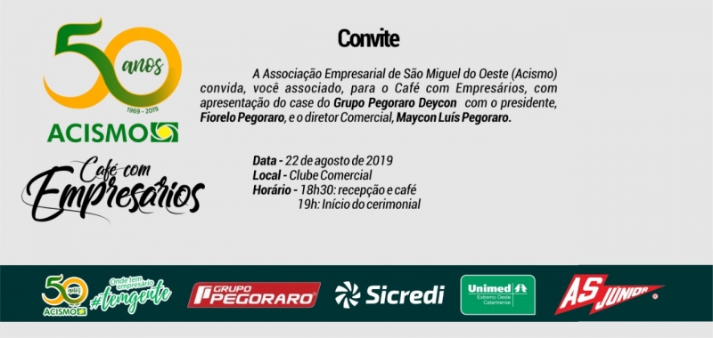 ?Acismo realiza mais uma edição do Café com Empresários