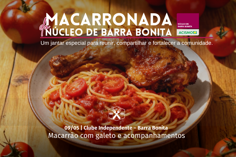 Macarronada do Núcleo de Barra Bonita
