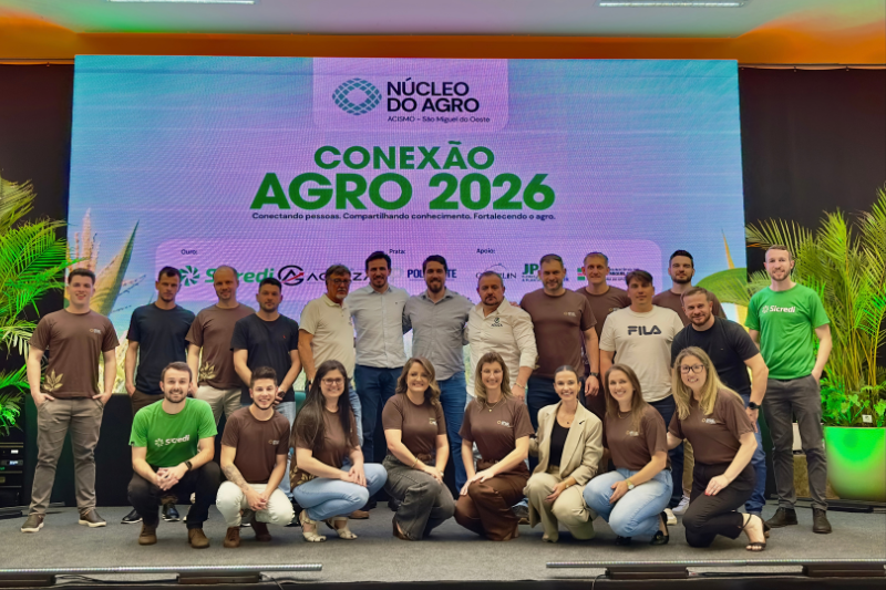 Núcleo do Agro da ACISMO reúne cerca de 200 pessoas no Conexão Agro 2026 e fortalece o conhecimento, as conexões e o associativismo no Extremo Oeste