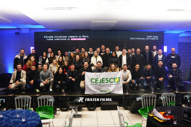 209ª AGO Extremo Oeste do CEJESC reúne cerca de 175 jovens empreendedores e lideranças em São Miguel do Oeste