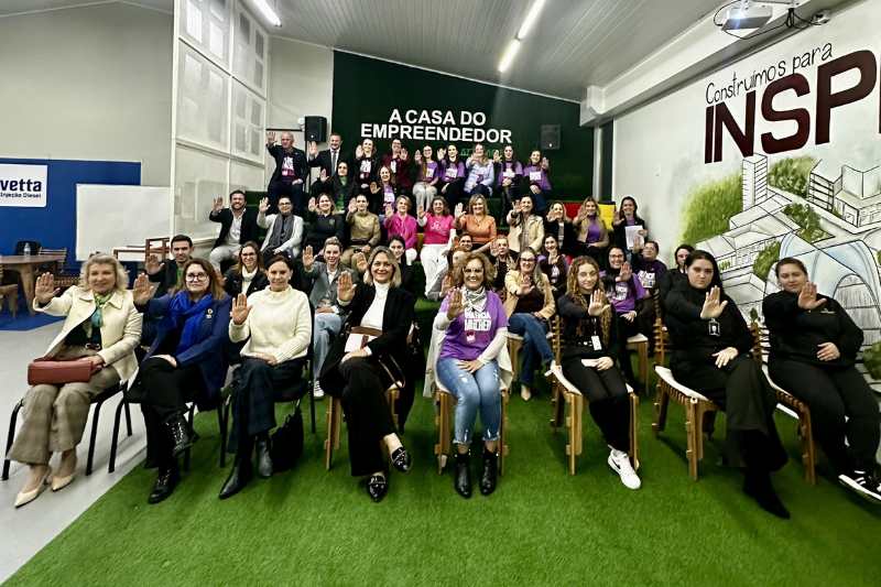 ACISMO lança campanha "Aqui Não" e mobiliza empresas pelo respeito e proteção às mulheres