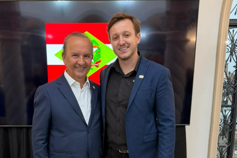 Presidente da ACISMO participa do Conexa 2026 e de encontro com governador Jorginho Mello